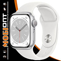 IPhone Apple Watch Series 8 45mm GPS Silver Aluminium Case White Sp/B MP6P3LL/A A2772
