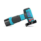 Акумуляторна легка міні-болгарка Bosch з електронним керуванням для високоточних робіт 18V 2А диск до 76мм в кейсі, фото 6