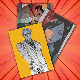 Набір листівок Jujutsu Kaisen | Магічна битва 