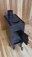 Піч буржуйка BP-100RV 4 мм із радіатором і варильною поверхнею 5 мм