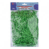 Наповнювач паперовий гофрований SANTI, 30 г, колір темно-зелений