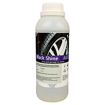 Засіб для догляду за гумою ACC Black Shine Gel 1 л (прозорий глянець)