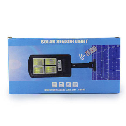 Вуличний ліхтар на стовп solar street light BL BK120-6COB (з пультом) (42), фото 3