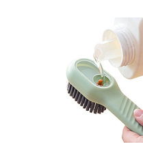 Багатофункціональна щітка для чищення з дозатором мийного засобу (400), фото 4