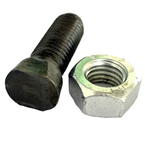 Болт М12х40 конічний з двома зрізами з гайкою клас міцності 12.9 Unibolt, фото 1