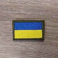 Шеврон Флаг Украины 2,5Х4 см нарукавный