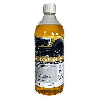 Консервант для пластику вінілу гуми ACC Plastic Outside 1 л