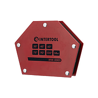 Держатель магнитный для сварки трапеция 30°,45°,60°,75°,90°,135°,34 кг, 145*110*25 мм INTERTOOL MW-0003 204714