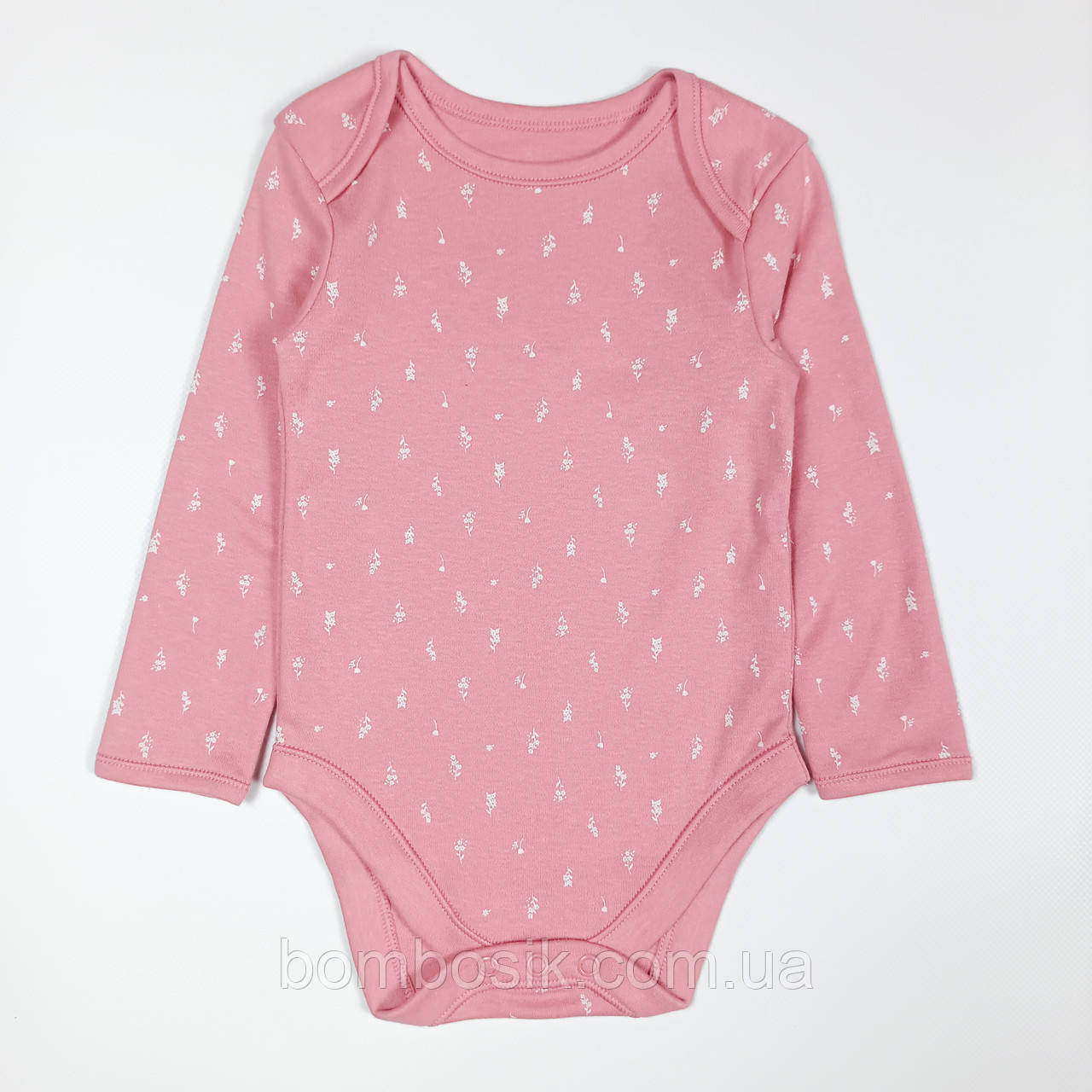 Боді з довгим рукавом для дівчинки George, first size (50-56см), фото 1