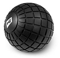 Масажний м'яч EVA 125 мм Hop-Sport HS-A125MB Чорний, фото 2