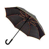 Зонт-трость Лайн, автоматический с цветными вставками