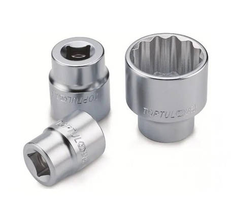 Набір 12-гр 1/2" 23ед. 8-32 мм головок на планці TOPTUL GAAQ1604U-12, фото 2