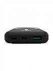 Портативна магнітна бездротова батарея 10000 mAh з підставкою XON PowerBank Magsafe Stand (YC1G2) 15W Black (5060948063159), фото 6