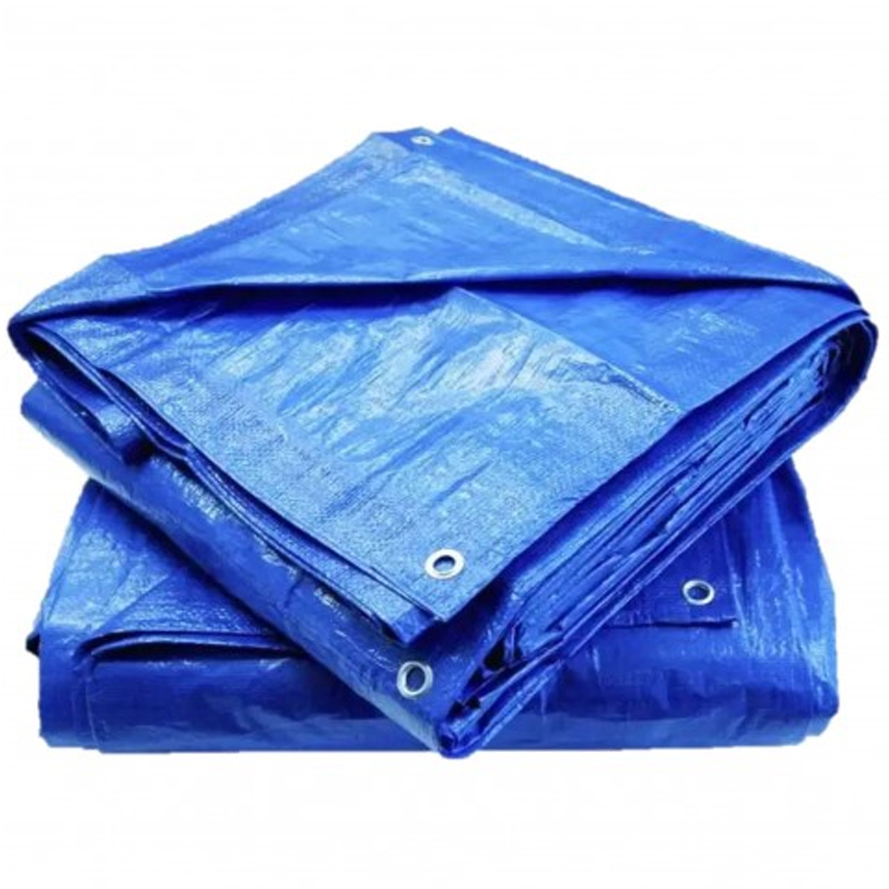 Тент універсальний тарпауліновий 32 кв.м синій 45 щільність 4х8 м Agreen, фото 1