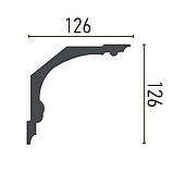 Карниз стельовий C109, довжина 2,00м, Gaudi Decor, фото 4