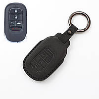 Чохол з алькантари для ключа Honda MN-V, CR-V, ENS-1, ENP-1, HR-V, Civic, Accord, Pilot, CR-Z, Jazz