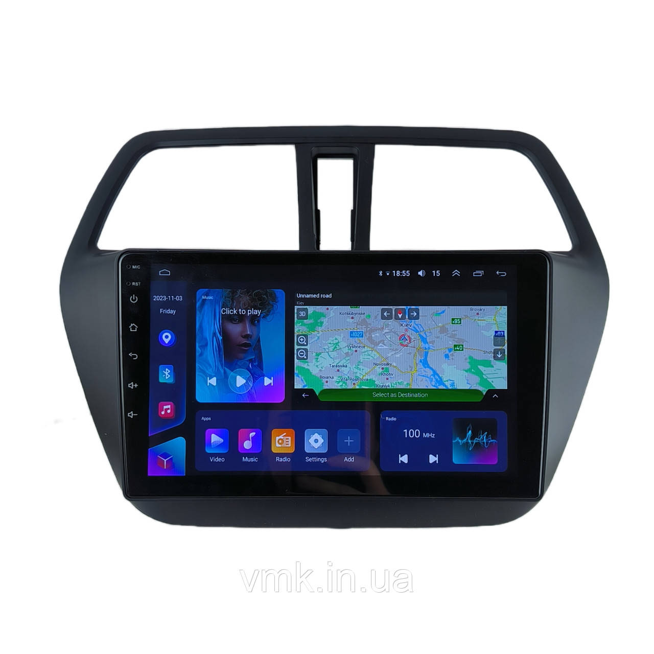 Штатна Магнітола Suzuki SX4 2012-2016 4/64 8 ядер XYAuto 4G DSP CarPlay на Android