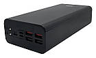 Портативна батарея 40000 mAh XON PowerBank MaxCharge (WC4X) Black (5060948063012), фото 5