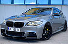 Решітка бампера БМВ 5 Ф10, Ф11 - BMW 5 F10, F11 2009-2013 (M-пакет, комплект), фото 3