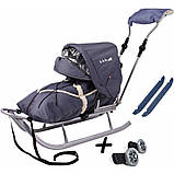 Санки Adbor Piccolino deLux + Колеса, фото 5