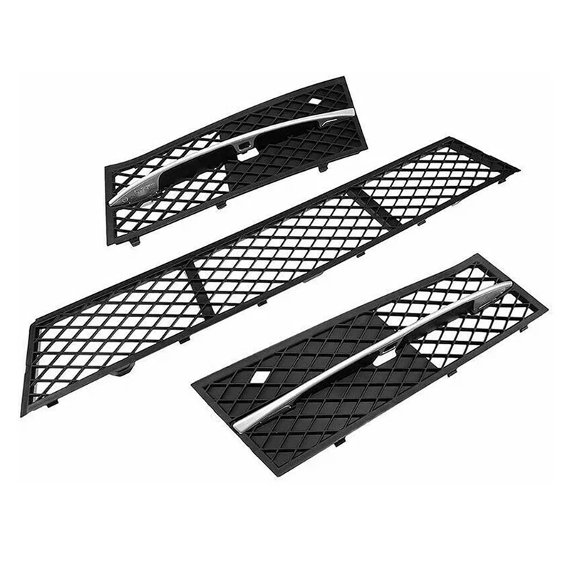 Решітка бампера БМВ 5 Ф10, Ф11 - BMW 5 F10, F11 2009-2013 (комплект)