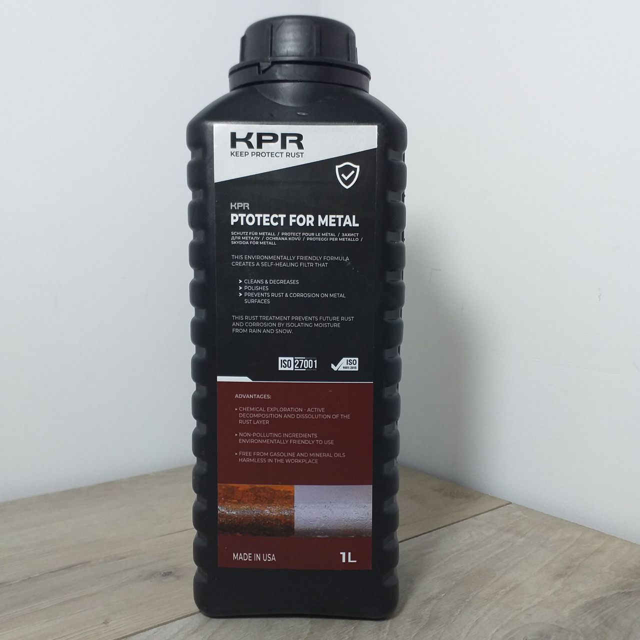 Перетворювач іржі KPR Keep Protect Rust Антикорозійний засіб 1 л (X-79)