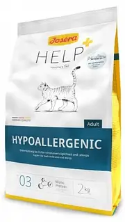 Сухий корм для котів Josera Help Hypoallergenic Cat при непереносимості корму та алергії 2 кг (4032254768456)