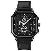 Мужские классические наручные часы Skmei 1963 Черный