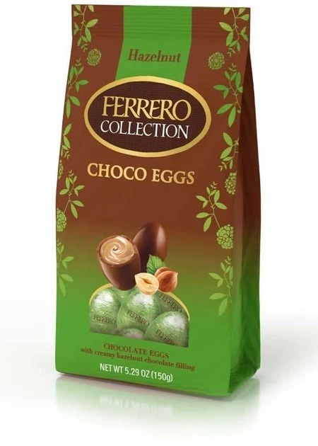 Шоколадні яйця з горіховим кремом Ferrero 150g. Італія