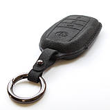 Чохол з алькантари для ключа TOYOTA Land Cruiser, Prado, Tundra, Camry, CH-R, Avalon, Prius, Corolla, Sequoia, фото 5
