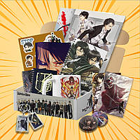 Подарунковий бокс Аніме Attack on Titan 15 предметів (Випадкові зображення)