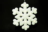 Новогодний декор "Снежинка" с LED-подсветкой