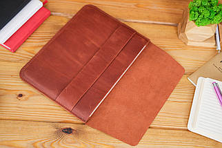 Чохол для iPad Дизайн №24 з натуральної шкіри колір Коньяк, фото 2