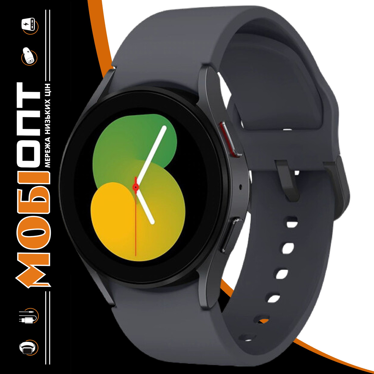 Смарт-годинник Samsung Galaxy Watch5 40 mm Graphite (SM-R900NZAASEK) UA UCRF Гарантія 12 місяців