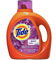 Рідина для прання Tide + Febreze Freshness He Turbo Clean Laundry Detergent Liquid Soap 3.4L 74 loads (США)