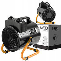 Электрический тепловентилятор NEO TOOLS 90-068 3 кВт, с регулируемым термостатом +ПРОМОКОД
