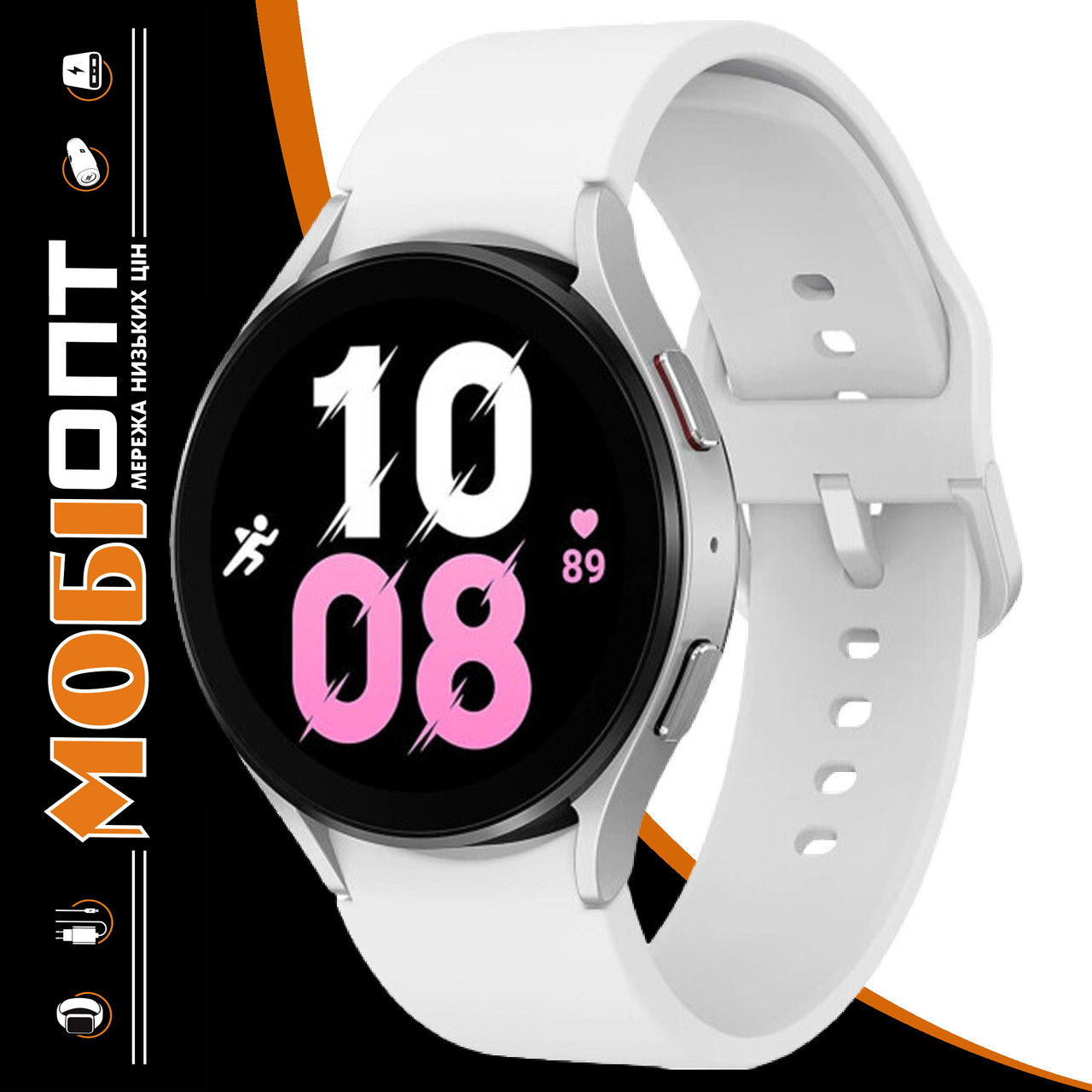 Смарт-годинник Samsung Galaxy Watch5 44 mm Silver (SM-R910NZSASEK) UA UCRF Гарантія 12 місяців