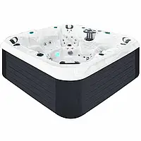 Гидромассажный бассейн Passionspas Joy (225х225х91 см), Серебристо-белый