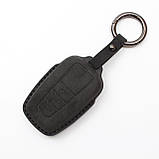 Чохол з алькантари для ключа TOYOTA Land Cruiser, Prado, Tundra, Camry, CH-R, Avalon, Prius, Corolla, Sequoia, фото 2
