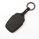 Чохол з алькантари для ключа TOYOTA Land Cruiser, Prado, Tundra, Camry, CH-R, Avalon, Prius, Corolla, Sequoia, фото 3