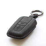Чохол з алькантари для ключа TOYOTA Land Cruiser, Prado, Tundra, Camry, CH-R, Avalon, Prius, Corolla, Sequoia, фото 5