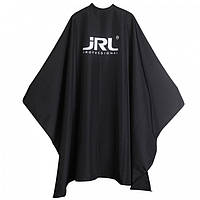 Пеньюар парикмахерский JRL Professional Cutting Cape Black JRL-REC01