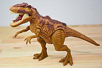 Іграшковий Динозавр зі світловими та звуковими ефектами, рухливі кінцівки, гарчить, NY 081 A