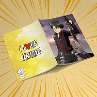 Скетчбук А5 кремові листи Attack on Titan 30 аркушів 013