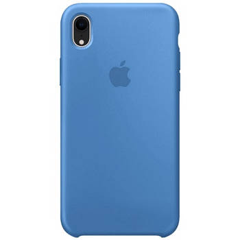 Silicone case for iphone xr (24) azure