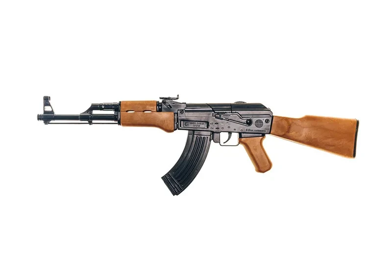 Игрушечный Автомат Калашникова АК-47 на пистонах, 65 см, Golden Gun ...