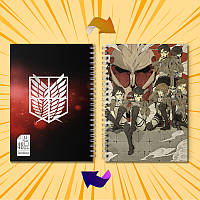 Скетчбук А5 48 арк. 150 гр.м² Attack on Titan 002