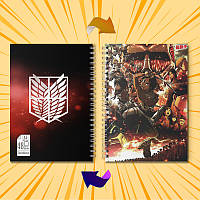 Скетчбук А5 48 арк. 150 гр.м² Attack on Titan 003
