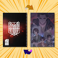 Скетчбук А5 48 арк. 150 гр.м² Attack on Titan 010