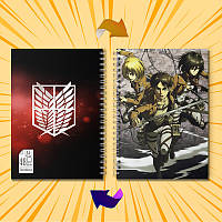Скетчбук А5 48 арк. 150 гр.м² Attack on Titan 011